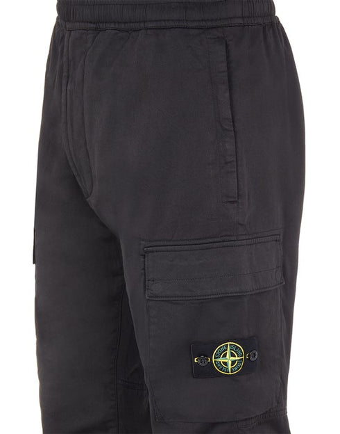 STONE ISLAND 31314 Tapered Cargo Trousers Mens Apparel