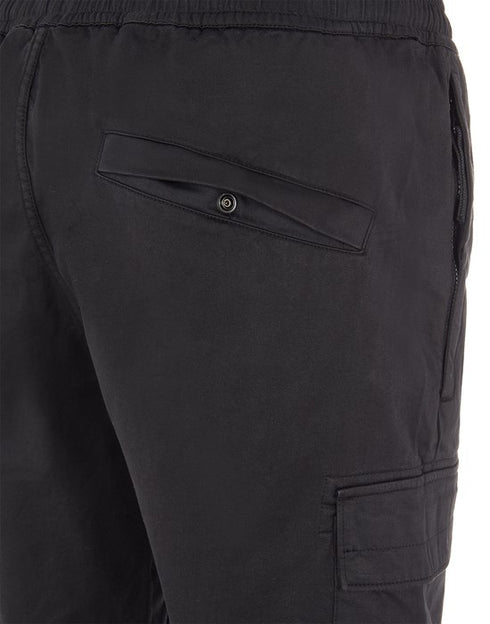 STONE ISLAND 31314 Tapered Cargo Trousers Mens Apparel
