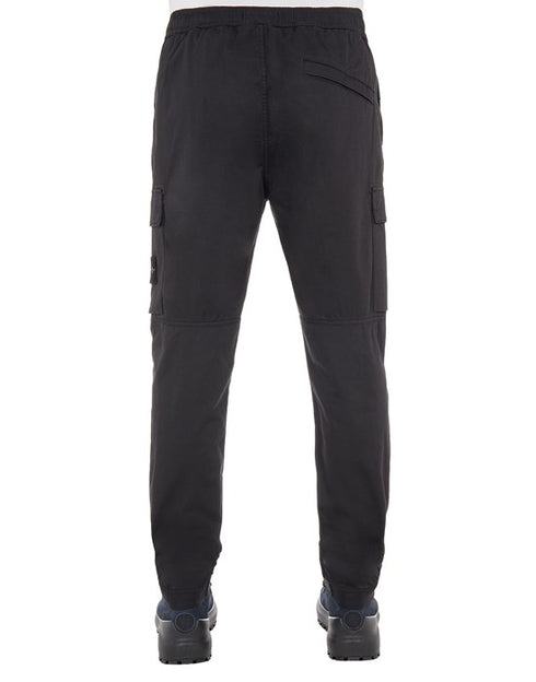 STONE ISLAND 31314 Tapered Cargo Trousers Mens Apparel