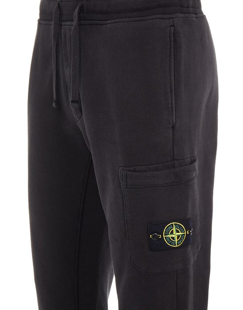 STONE ISLAND 64520 Fleece Pants Mens Apparel