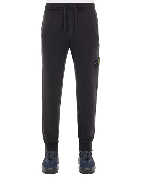STONE ISLAND 64520 Fleece Pants Mens Apparel
