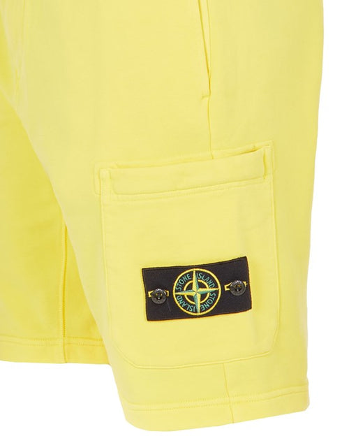 STONE ISLAND 64651 Felpa Bermuda Mens Apparel