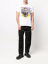 JUST CAVALLI QUEENS TEE "PSYCHEDELIC TIGER" Mens Apparel