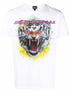 JUST CAVALLI QUEENS TEE "PSYCHEDELIC TIGER" Mens Apparel