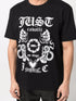 JUST CAVALLI COTTON TEE "JUST ON STAGE" Mens Apparel