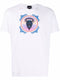 JUST CAVALLI QUEENS T-SHIRT WITH SKULL LOGO Mens Apparel