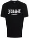 JUST CAVALLI CREW-NECK COTTON GOTHIC LOGOS Mens Apparel