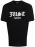 JUST CAVALLI CREW-NECK COTTON GOTHIC LOGOS Mens Apparel