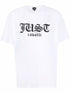 JUST CAVALLI CREW-NECK COTTON GOTHIC LOGOS Mens Apparel