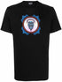 JUST CAVALLI QUEENS T-SHIRT WITH SKULL LOGO Mens Apparel