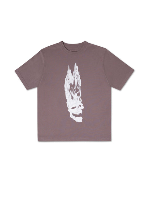 HERON PRESTON Flaming Skulls Ss Tee Mens Apparel