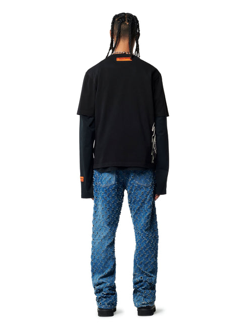 HERON PRESTON Gothic Color Blocks Ss Tee Mens Apparel