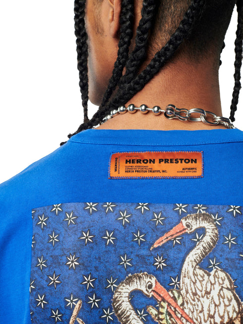 HERON PRESTON Medieval Heron Ss Tee Mens Apparel