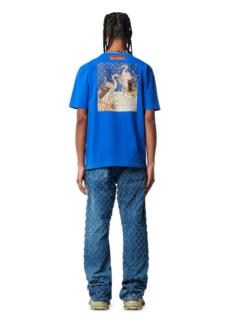 HERON PRESTON Medieval Heron Ss Tee Mens Apparel