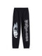 HERON PRESTON Flaming Skulls Sweatpants Mens Apparel