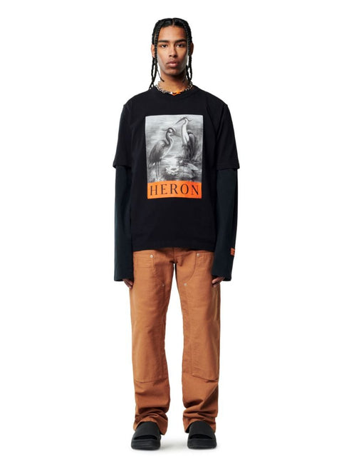 HERON PRESTON Nf Heron Bw Ss Tee Mens Apparel