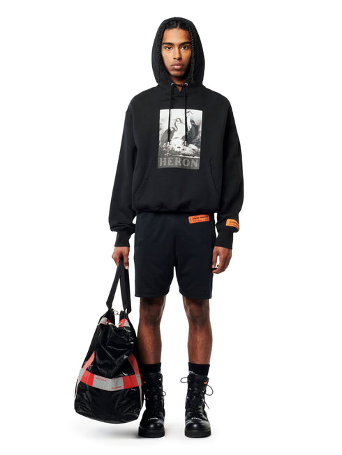 HERON PRESTON Halftone Heron Hoodie Mens Apparel