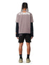 HERON PRESTON Color Blocks Sweatshorts Mens Apparel