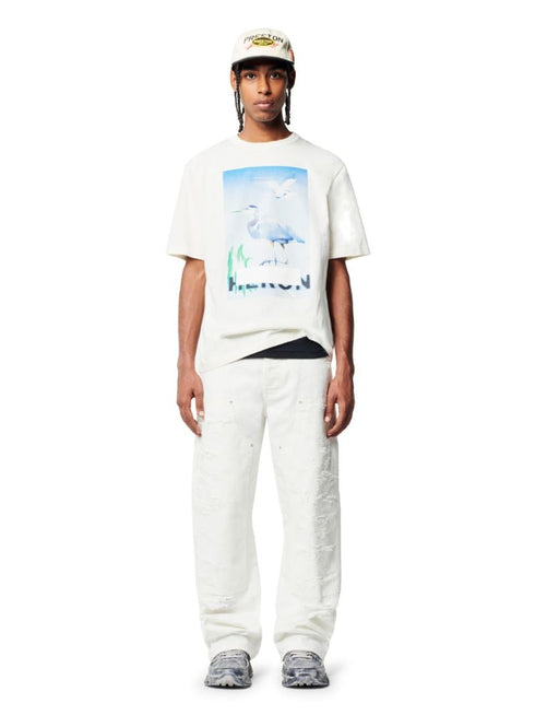 HERON PRESTON Censored Heron BW Ss Tee Mens Apparel