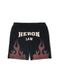 HERON PRESTON Law Flames Sweatshorts Mens Apparel