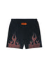 HERON PRESTON Law Flames Sweatshorts Mens Apparel