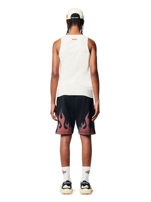 HERON PRESTON Law Flames Sweatshorts Mens Apparel