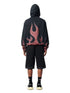 HERON PRESTON Times Flames Hoodie Mens Apparel