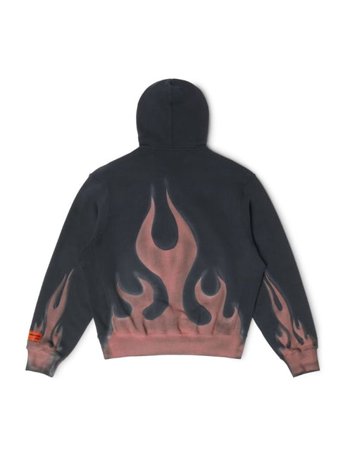 HERON PRESTON Times Flames Hoodie Mens Apparel
