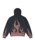 HERON PRESTON Times Flames Hoodie Mens Apparel