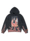 HERON PRESTON Times Flames Hoodie Mens Apparel