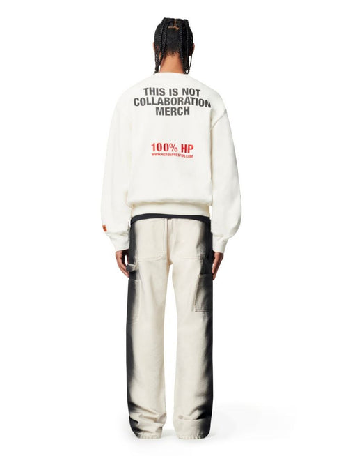 HERON PRESTON This Is Not Crewneck Mens Apparel