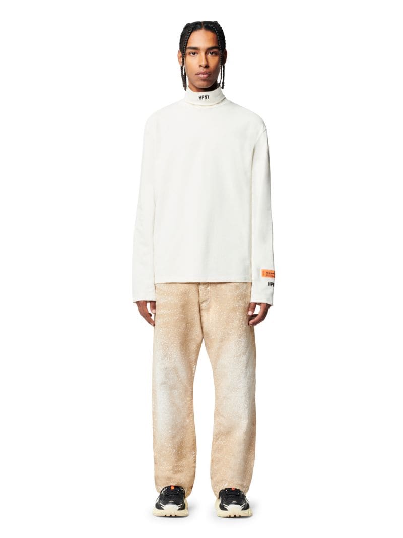 HERON PRESTON Hpny Emb Rollneck Mens Apparel – ASPHALT