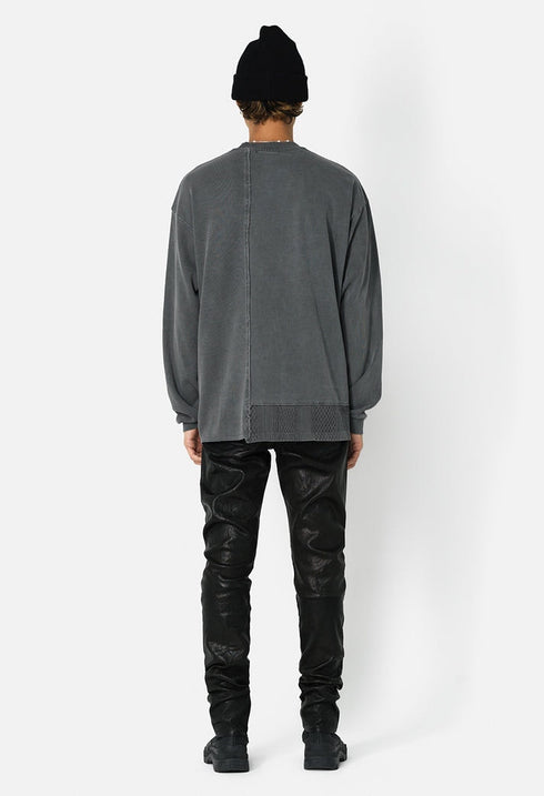 JOHN ELLIOTT Reconstructed L/s Tee Mens Apparel