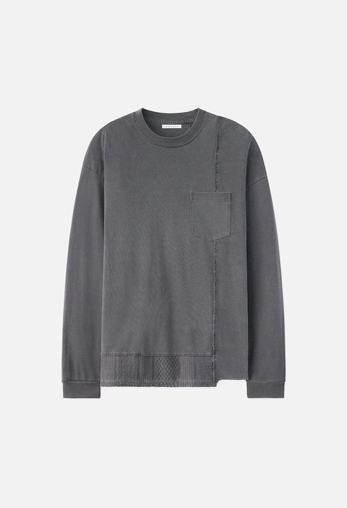 JOHN ELLIOTT Reconstructed L/s Tee Mens Apparel