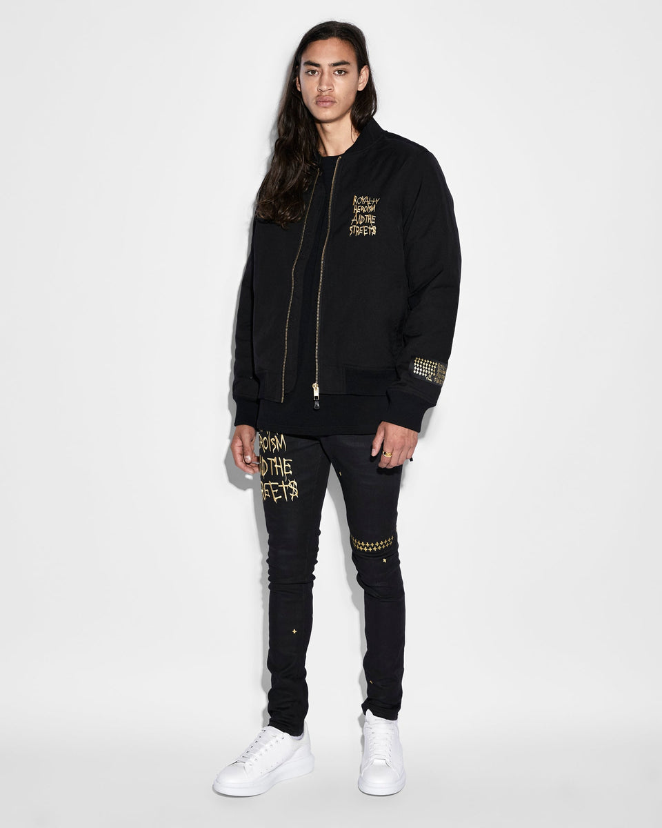 KSUBI 23 Anniversary Bomber Jacket Mens Apparel – ASPHALT KSUBI 23 Anniversary Bomber Jacket Mens Apparel – ASPHALT