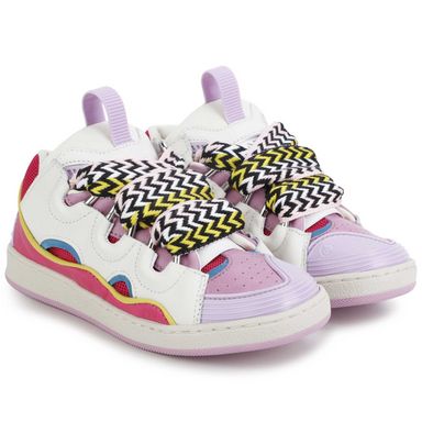 LANVIN N19045-494 Curb Mini-me Kids Sneakers
