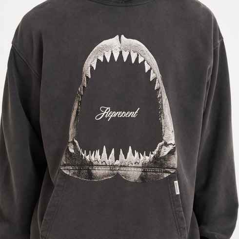 REPRESENT Shark Jaws Hoodie Mens Apparel
