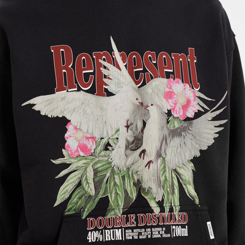 REPRESENT Double Distilled Hoodie Mens Apparel