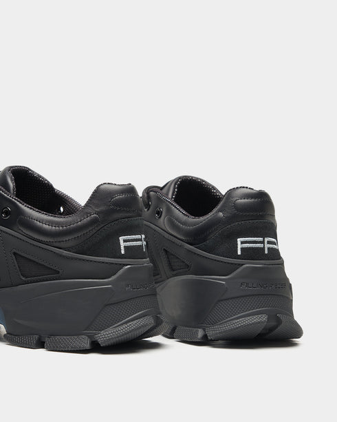 FILLING PIECES Pace Radar All Black Mens Sneakers