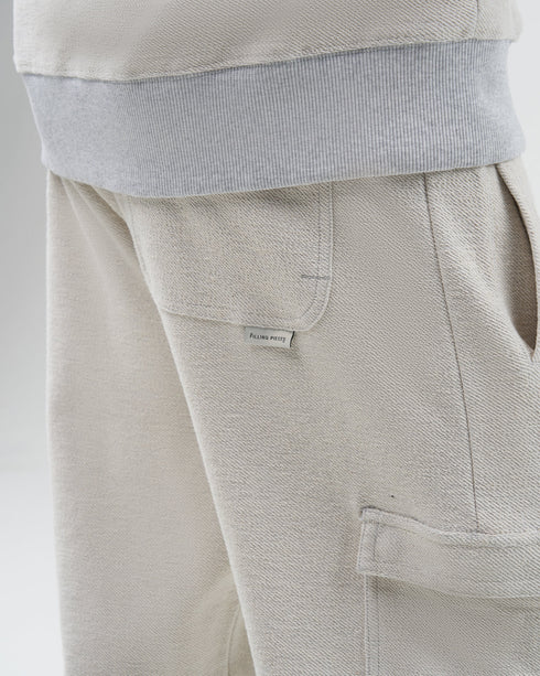 FILLING PIECES Sweatpants Reverse Grey Melange Mens Apparel