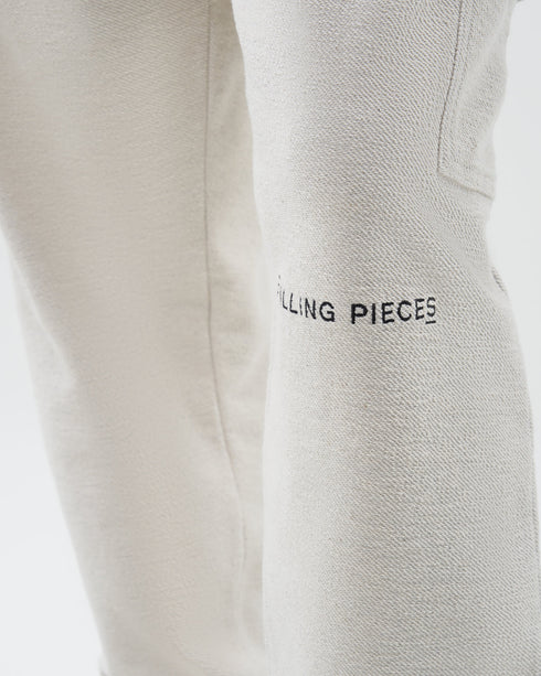 FILLING PIECES Sweatpants Reverse Grey Melange Mens Apparel