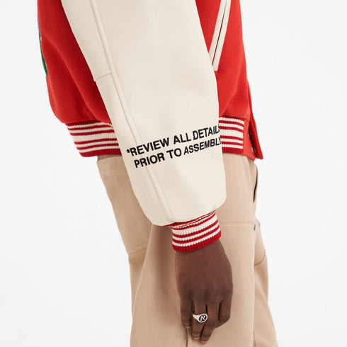 REPRESENT Initial Varsity Jkt Mens Apparel