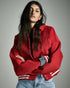 KSUBI Tribute Jacket Crimson Womens Apparel