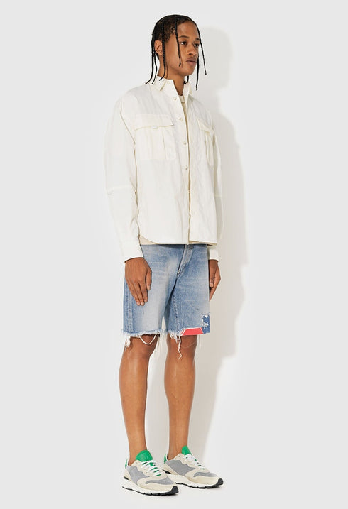 JOHN ELLIOTT Bozeman Denim Shorts Mens Apparel