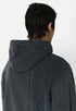 JOHN ELLIOTT Cable Knit Reconstructed Hoodie Mens Apparel