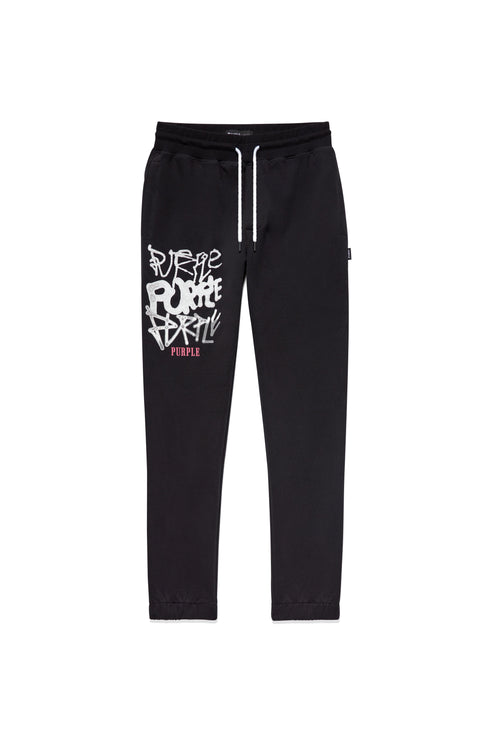 PURPLE-BRAND French Terry Sweatpants Mens Apparel