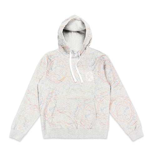 BBC BB SCRIBBLE HOODIE Mens Apparel