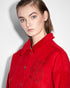 KSUBI Tribute Jacket Crimson Womens Apparel