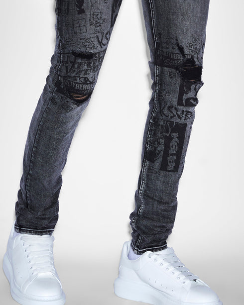 KSUBI Van Winkle Mash Up Mens Apparel