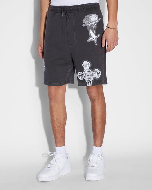 KSUBI Kut Out Trak Short Mens Apparel